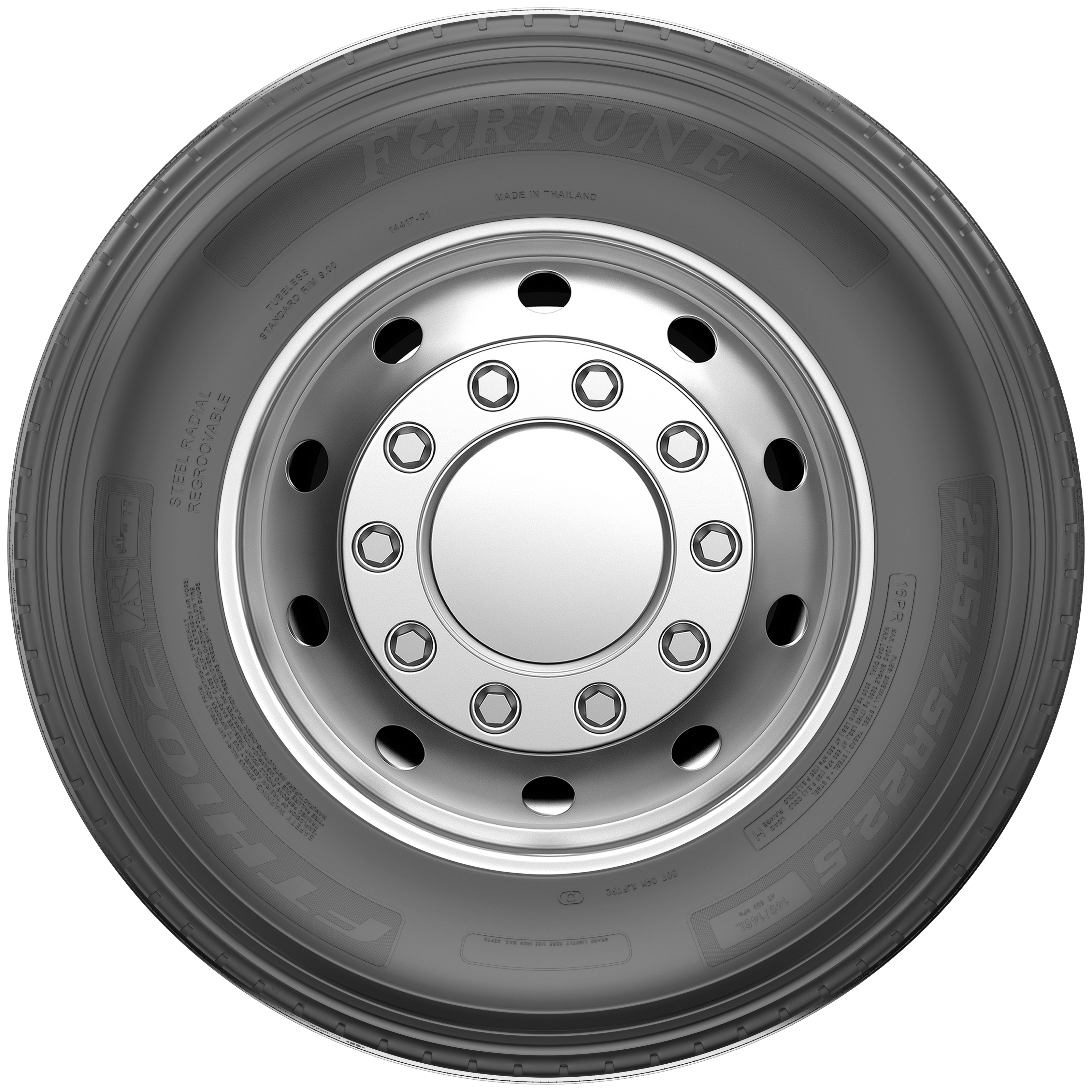Fortune FTH102 Spread-Axle Trailer