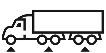 Tractor trailer all position
